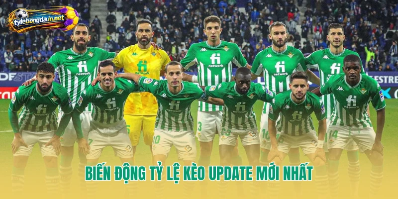 Biến động tỷ lệ kèo update mới nhất